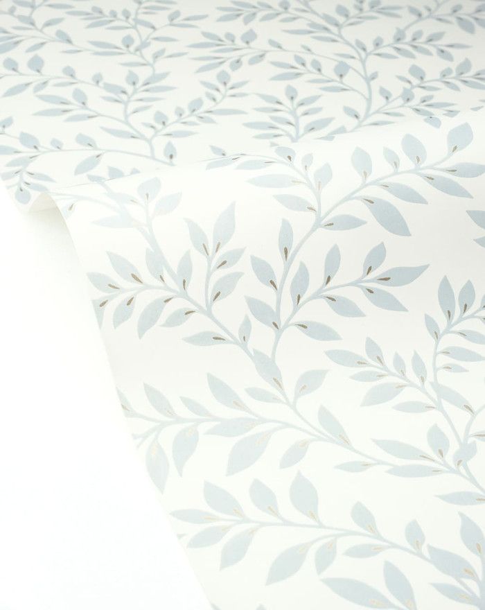 FLORIA Azul Papel Pintado FLORIA Azul Papel Pintado
