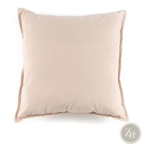 Cojín beige algodón ALMOND