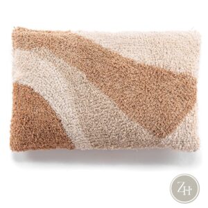 Cojín beige terracota SHABY