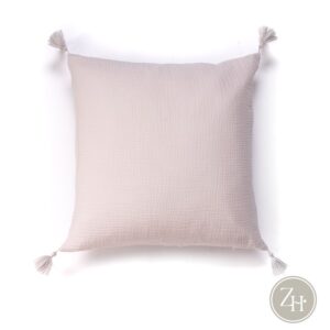 Cojín gris 45×45 COTTON