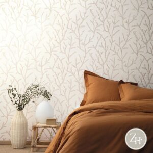 LITTLE WOODS BEIGE Papel Pintado