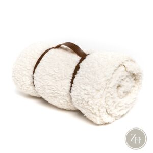 Manta blanca polar TEDY