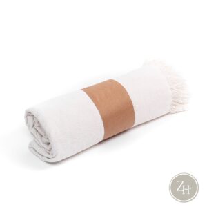 Manta plaid crema ANE