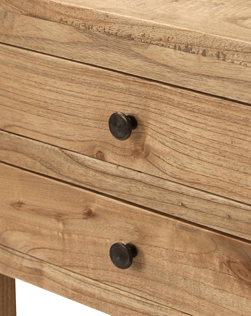 Mesita de noche madera natural CALA