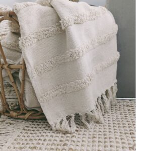 Plaid algodón natural LOVY