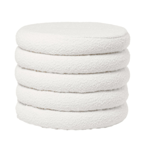 Puff almacenaje blanco HARRY
