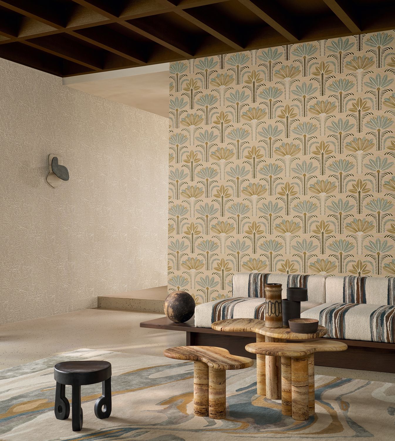Papel pintado DATTARA en ambiente